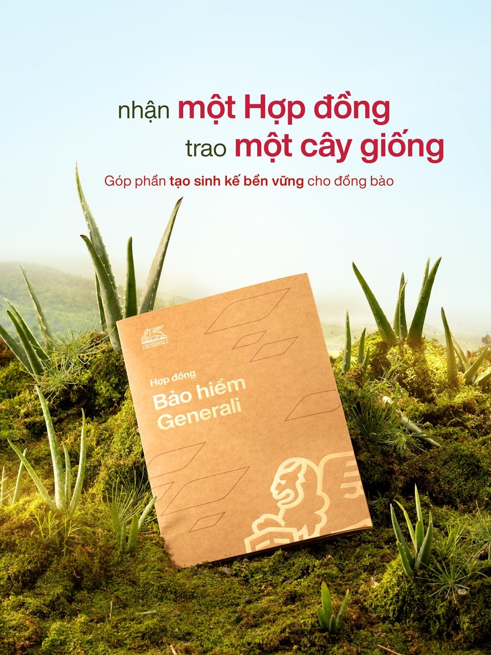 Generali Việt Nam tự hào giới thiệu bộ Hợp đồng Bảo hiểm phiên bản thân thiện với môi trường.