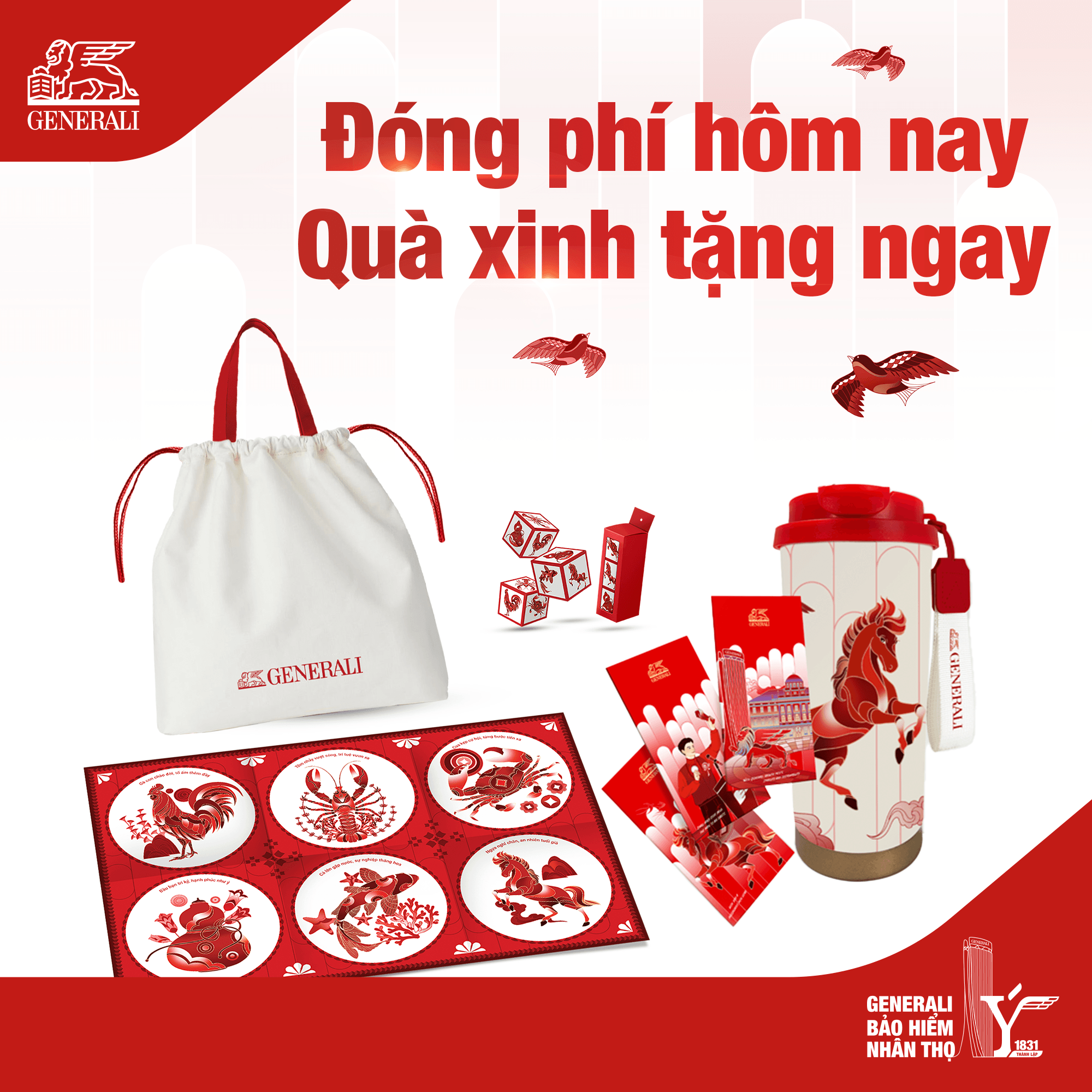 CHƯƠNG TRÌNH KHUYẾN MẠI ĐÓNG PHÍ HÔM NAY – QUÀ XINH TẶNG NGAY