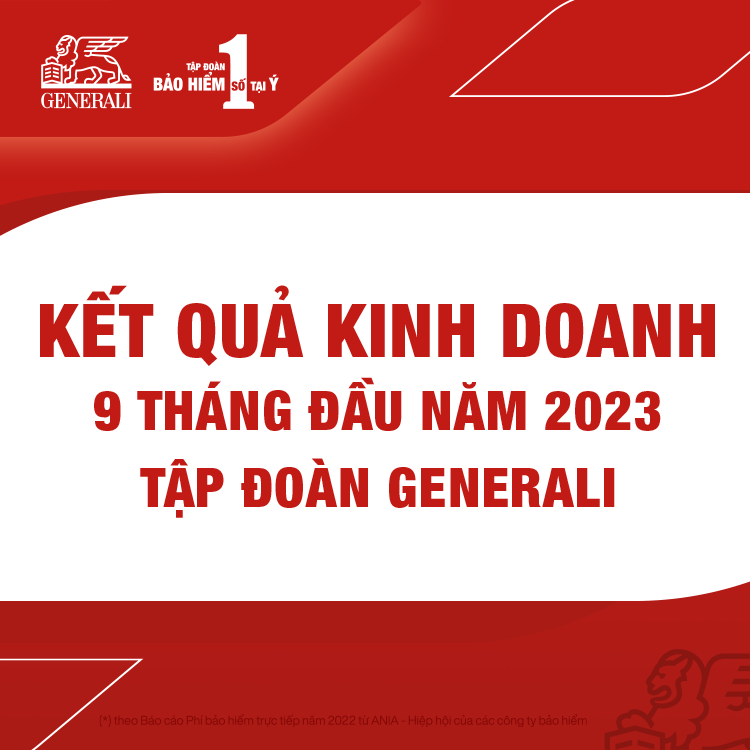 Generali duy trì đà tăng trưởng liên tục trong hoạt động kinh doanh