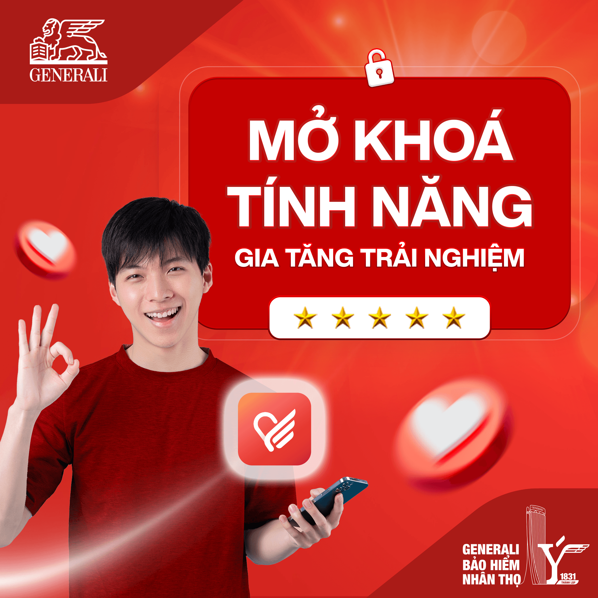MỞ KHÓA TÍNH NĂNG – GIA TĂNG TRẢI NGHIỆM