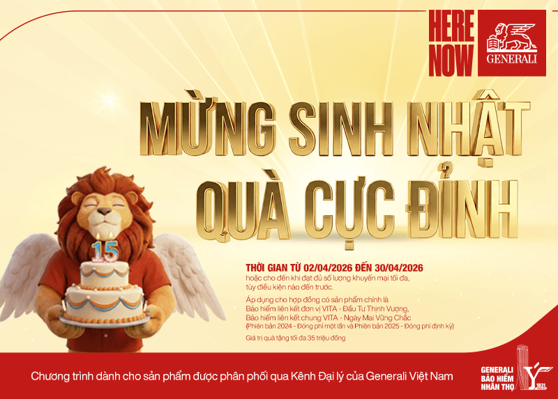 Chương trình khuyến mãi "Mừng Sinh Nhật - Quà Cực Đỉnh