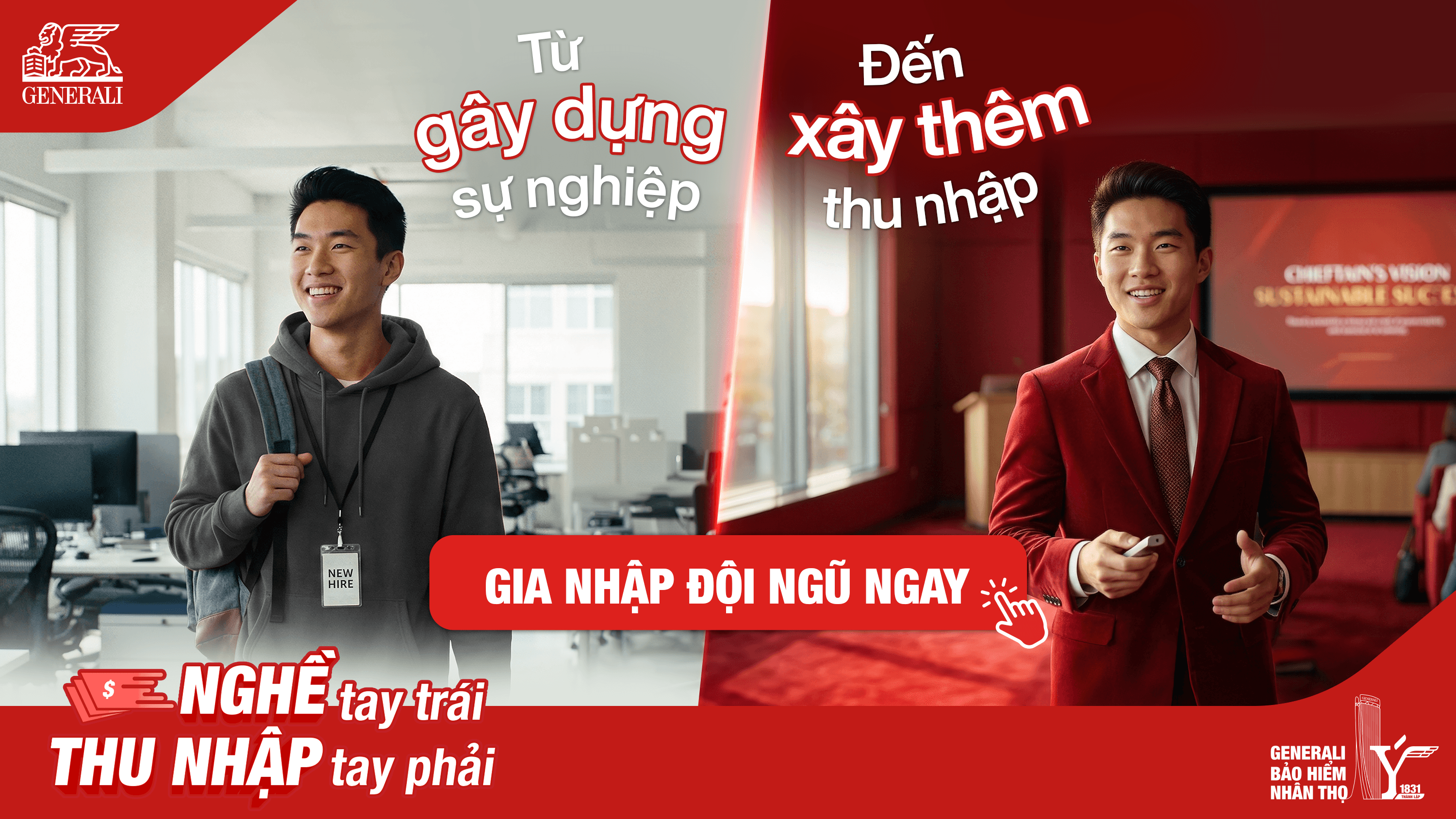 Gen Hustle first job