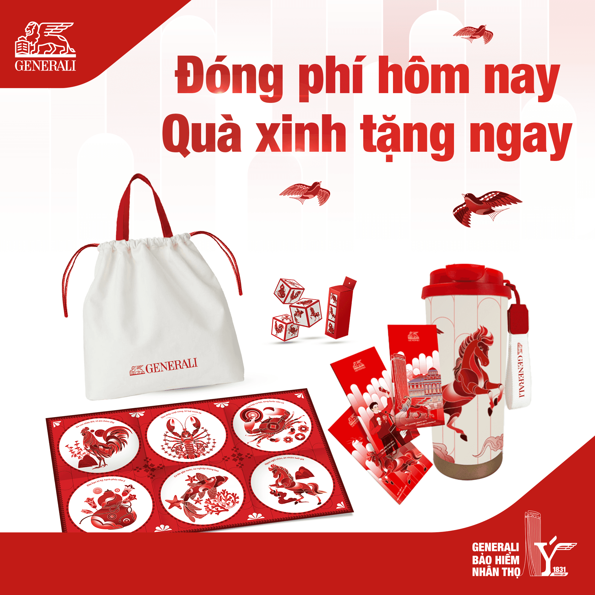 CHƯƠNG TRÌNH KHUYẾN MẠI ĐÓNG PHÍ HÔM NAY – QUÀ XINH TẶNG NGAY