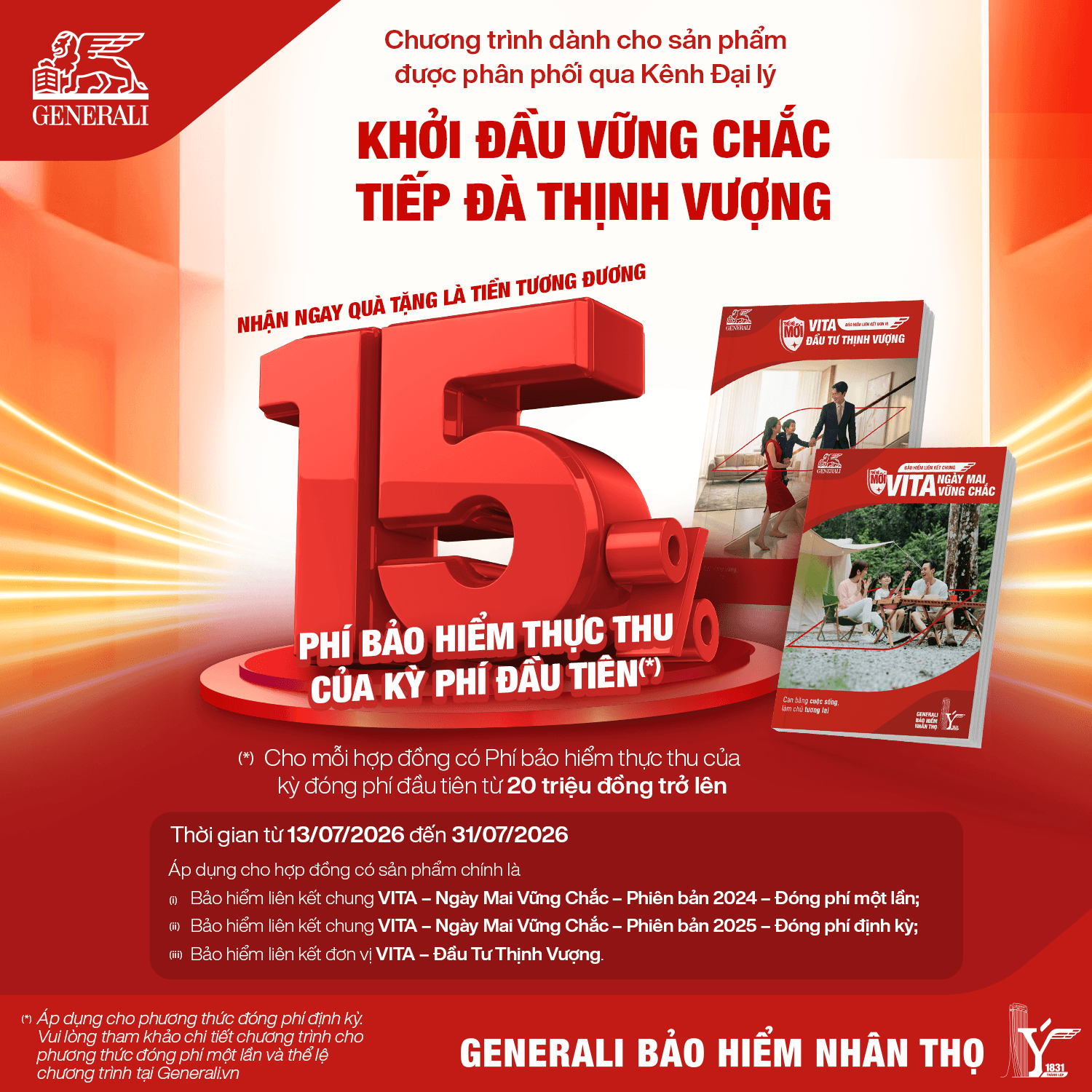 Thể lệ Chương trình khuyến mại: “Khởi Đầu Vững Chắc – Tiếp Đà Thịnh Vượng”