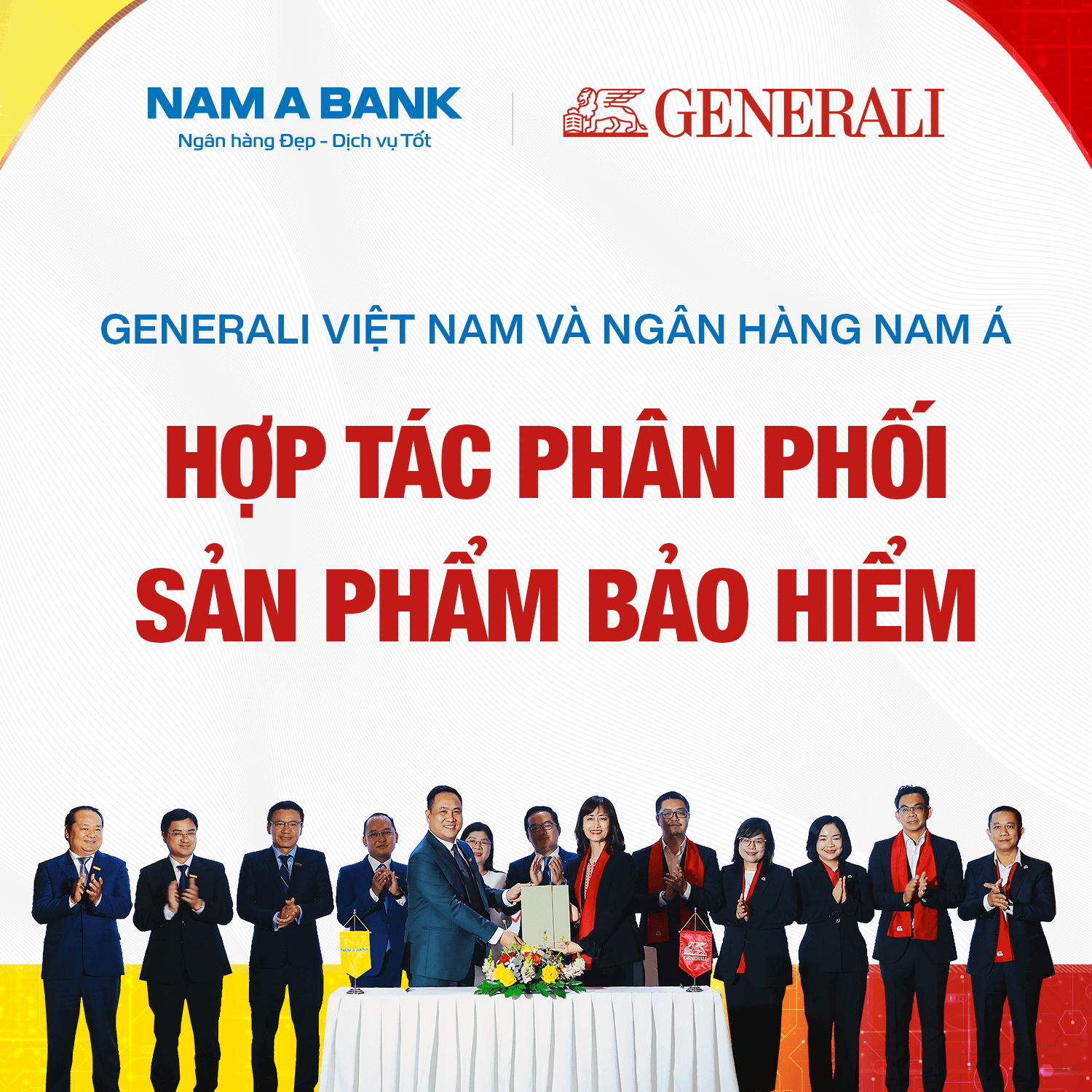 GENERALI VIỆT NAM VÀ NGÂN HÀNG NAM Á HỢP TÁC PHÂN PHỐI SẢN PHẨM BẢO HIỂM