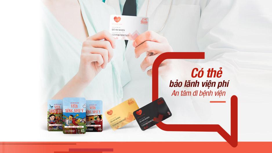 Thẻ bảo lãnh viện phí như thẻ ngân hàng tại các bệnh viện liên kết với công ty bảo hiểm