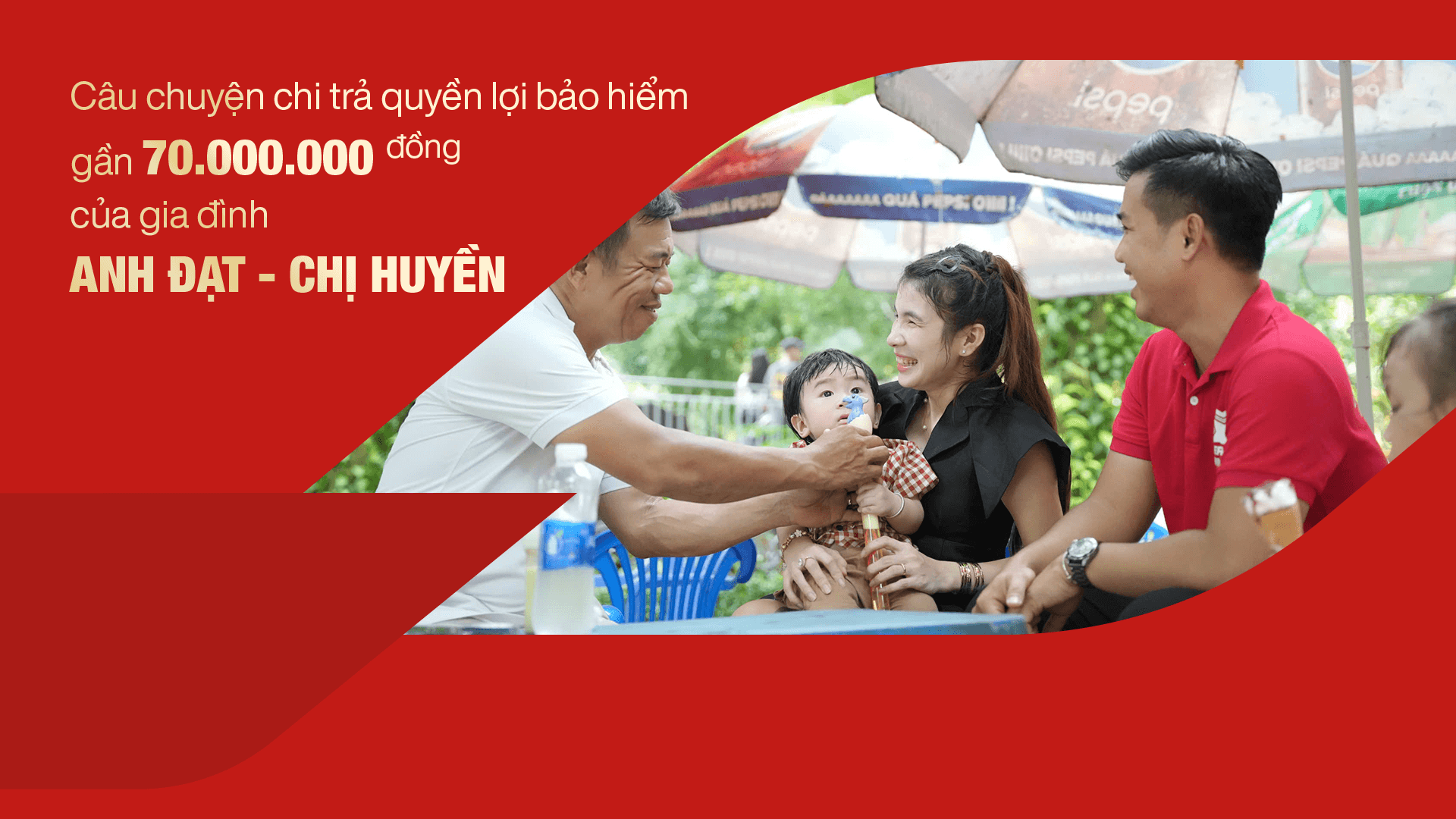 Câu chuyện chi trả quyền lợi bảo hiểm gần 70 triệu đồng của gia đình anh Đạt – chị Huyền